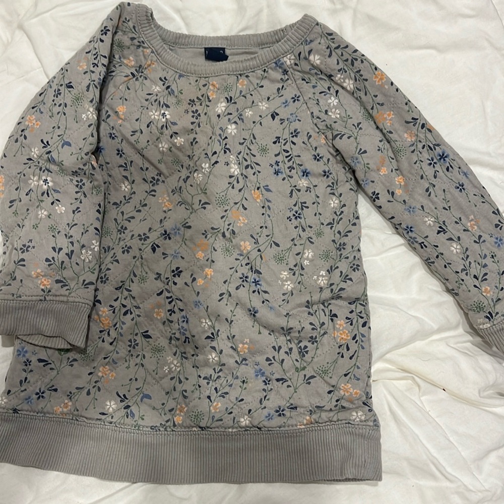 GUC Gap Floral Sweatshirt 2T